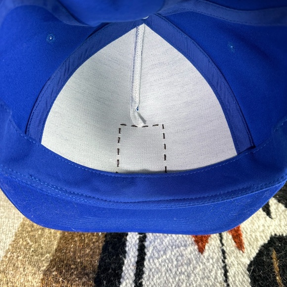 Unisex Lake Tahoe Topo Map Leather Patch Blue Trucker‎ Baseball Snap Back Hat - Picture 4 of 6